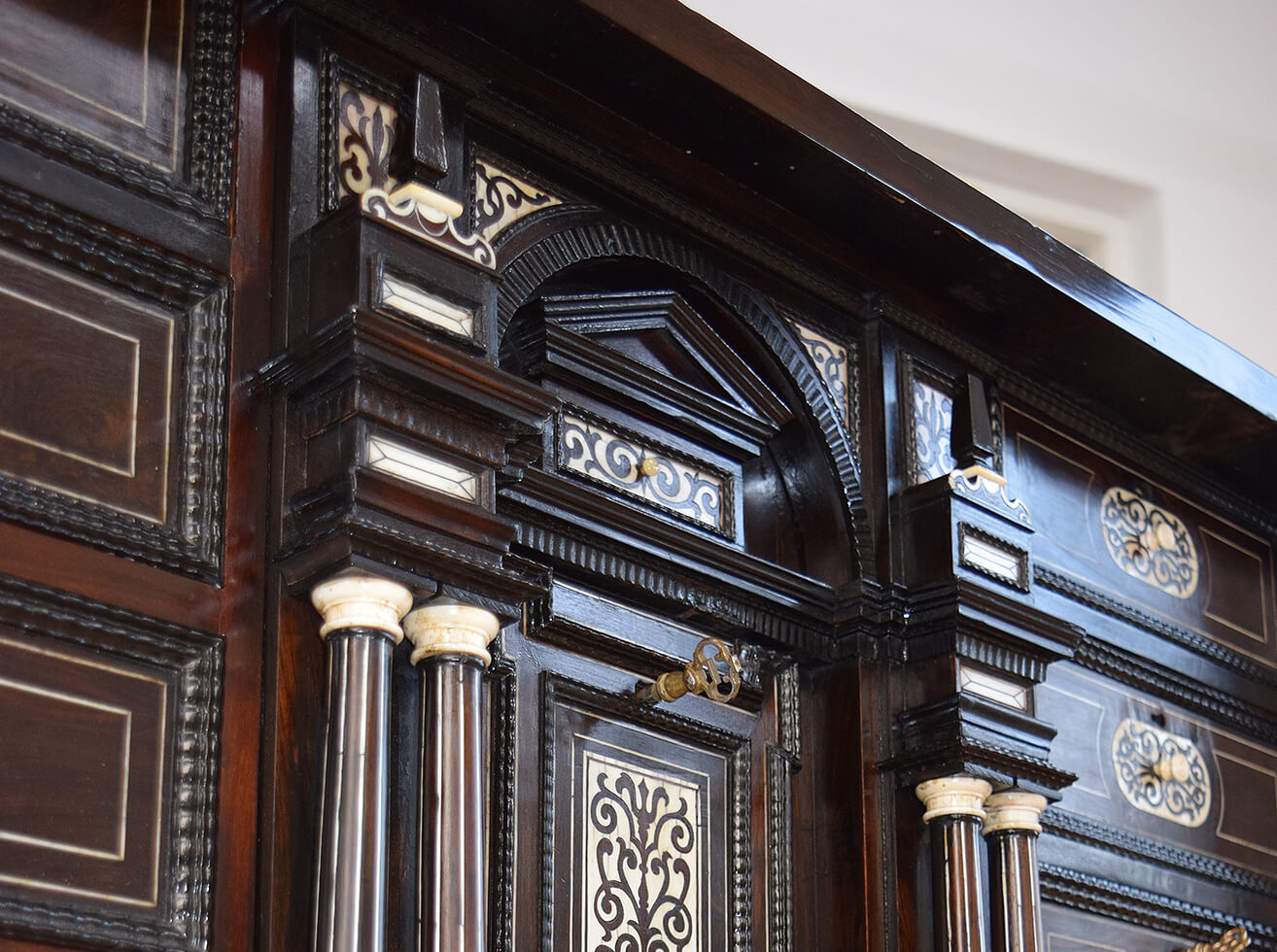 Detail des Mittelrisalites